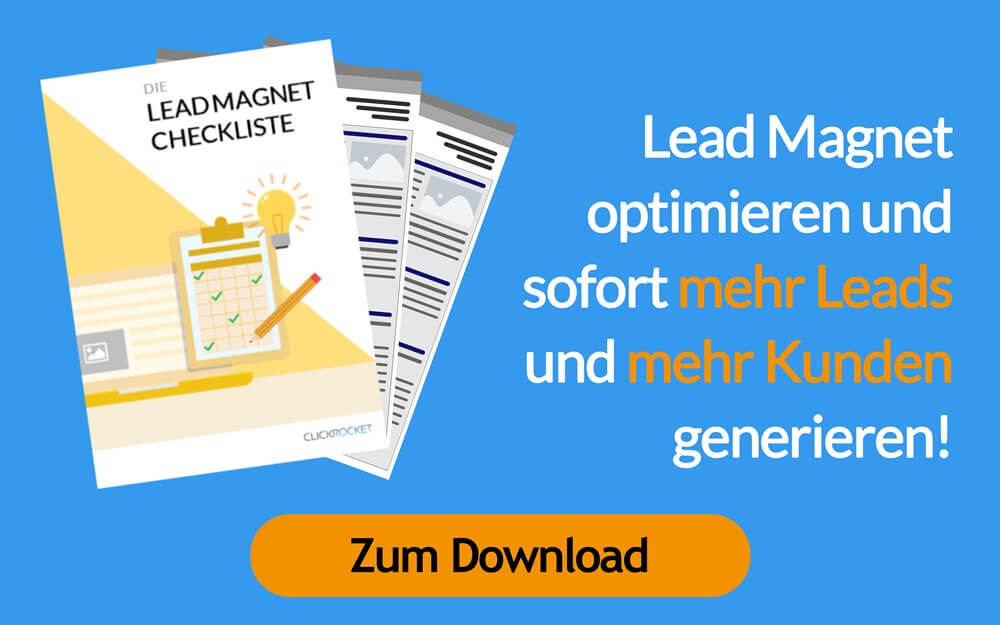 Lead Magnet Checkliste mit Beispielen