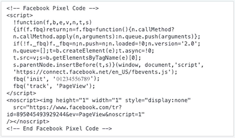 Facebook Pixel Code