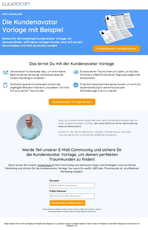 Unterschied Landing Page - Startseite Bild 2