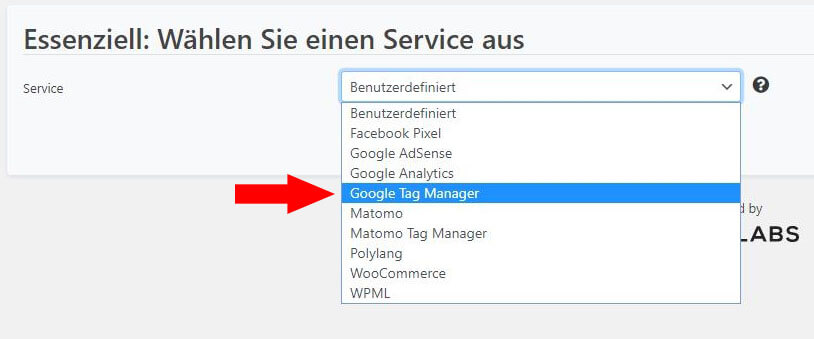 Google Tag Manager einrichten Schritt 2