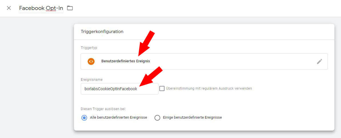 Google Tag Manager einrichten Schritt 8.3